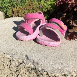 Teva Pysclone2s Sandals Pink Infant Girl Size 2